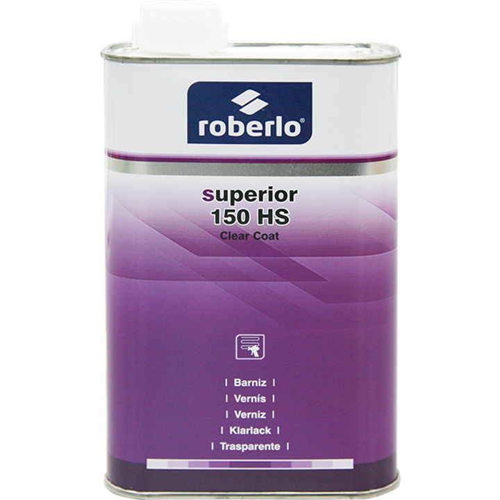 Roberlo Superior 150Hs Clearcoat 2:1 1L-Paint Products-Tool Factory