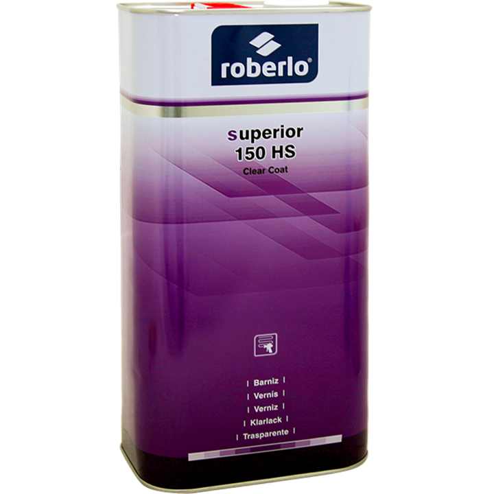 Roberlo Superior 150Hs Clearcoat2:1 5L-Paint Products-Tool Factory