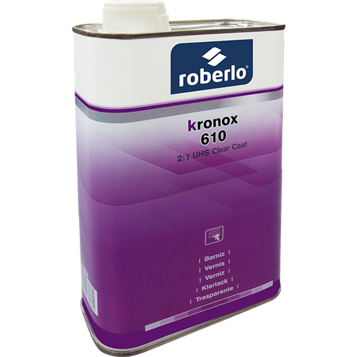 Roberlo Kronox 610 2:1 Uhs Clear Coat 1L-Paint Products-Tool Factory
