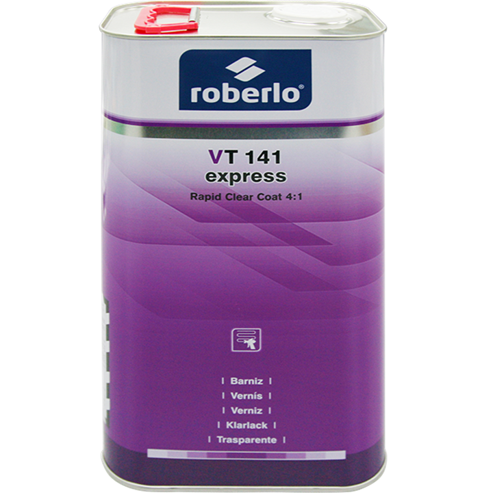 Roberlo Vt141 Express Rapid Clear 4:1 3.78L-Paint Products-Tool Factory