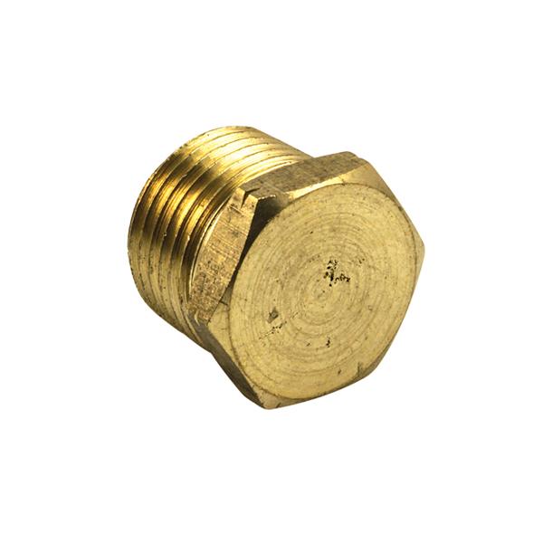 Champion Brass 1/2In Bsp Hex Taper Plug | Brass Fittings - Hex Taper Plug (BSP)-Fasteners-Tool Factory