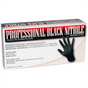 Sas Derma-Pro Black Pf Nitrile Gloves Small (Box 100)-Gloves-Tool Factory