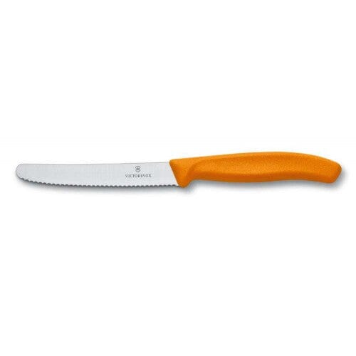 Victorinox Tomato & Sausage Knife 6.7836 - 11cm Orange Handle