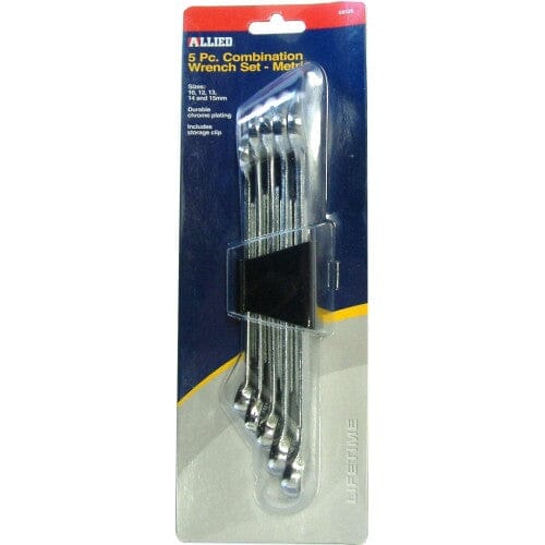 Allied Combination Wrench Set 5-pce Metric #68526