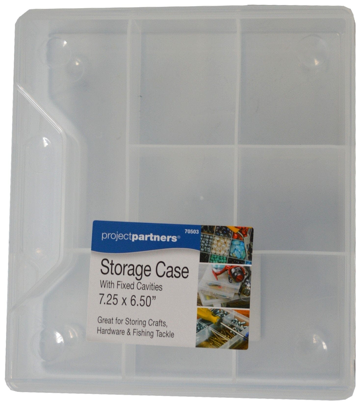 Allied Plastic Storage Box 185x165x40mm 9-Compartment #70503