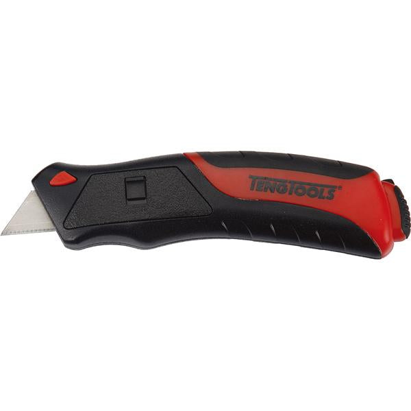Teng 175Mm Safety Utility Knife Auto Push-Loading | Cutting Tools - Knives-Hand Tools-Tool Factory