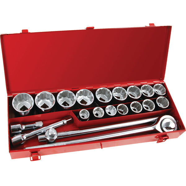 Tactix Onsite 21pc Socket Set 3/4in Dr SAE