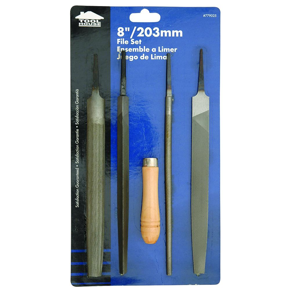 Tool House 200mm/8” 5pc File Set