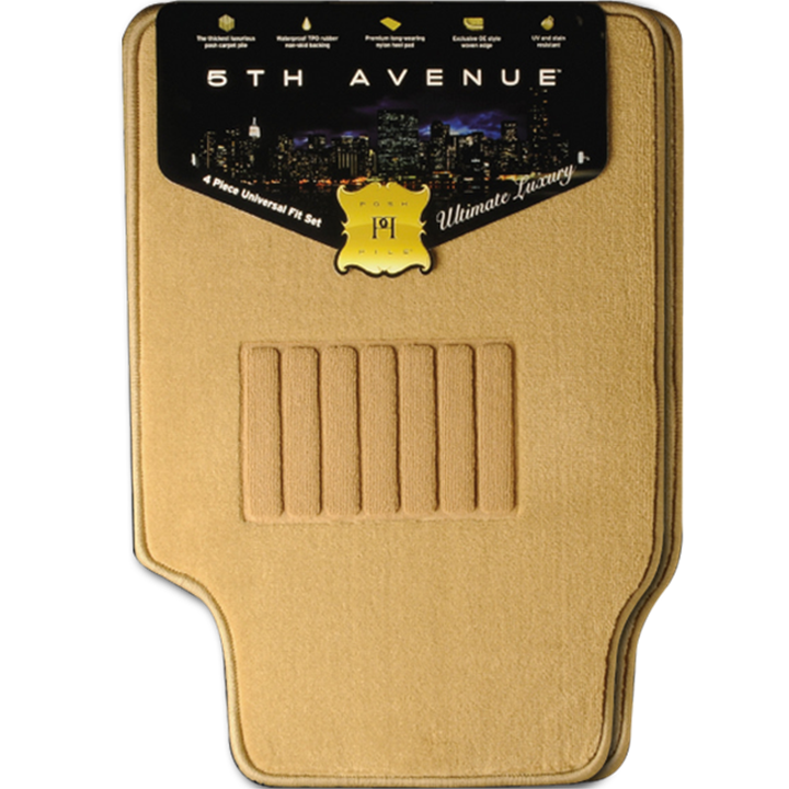 Posh Pile 5Th Avenue Tan-Car Mats-Tool Factory