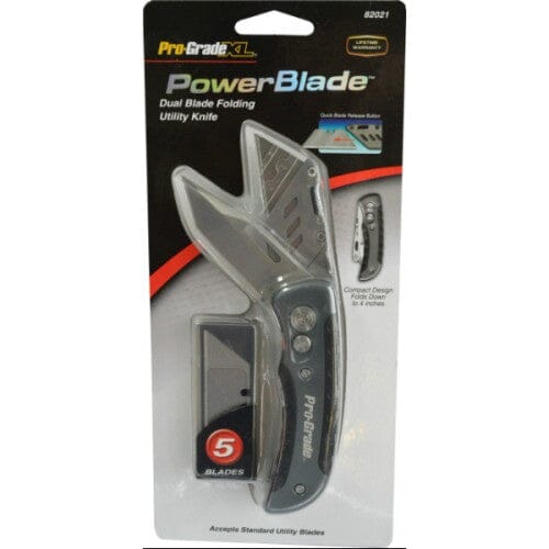 Allied Utility Knife - Dual Folding Blade with 5 Blades #82021