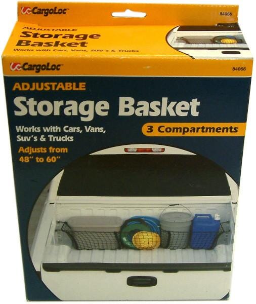 Cargoloc Vehicle Adjustable Storage Basket 48"- 60" #84066