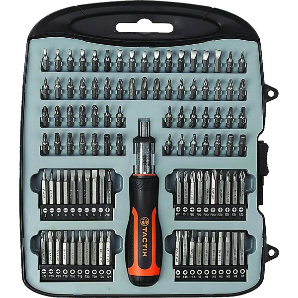 Tactix 103Pc Ratchet Driver & Bits Set | Bits & Drivers - Sets-Hand Tools-Tool Factory