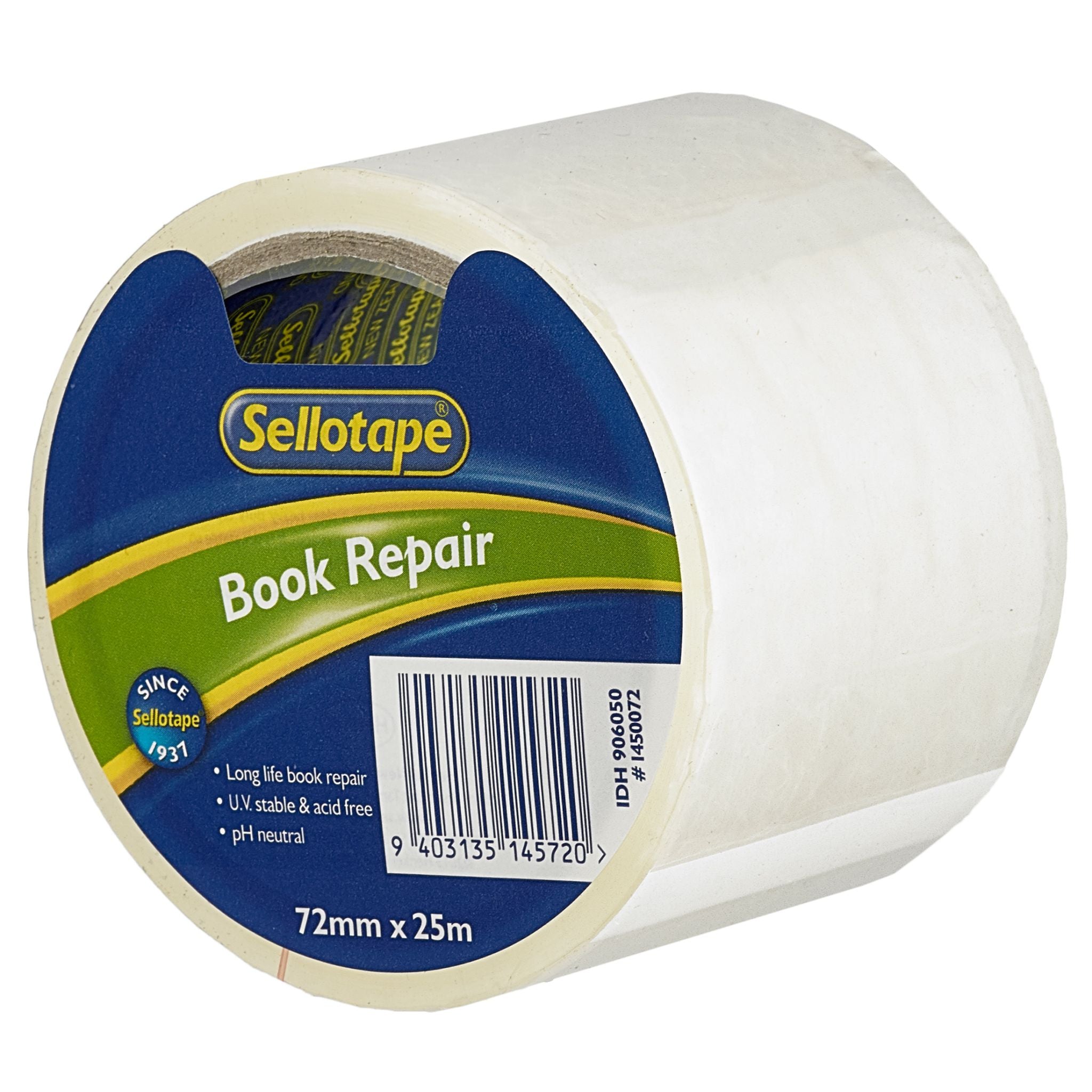 Sellotape 1450 Book Repair 72mmx25m