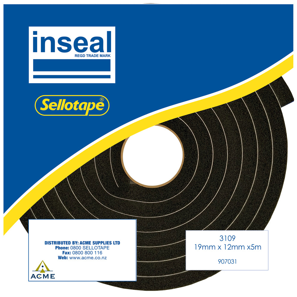 Inseal 3109 PKD 19mmT x12mmW x5m