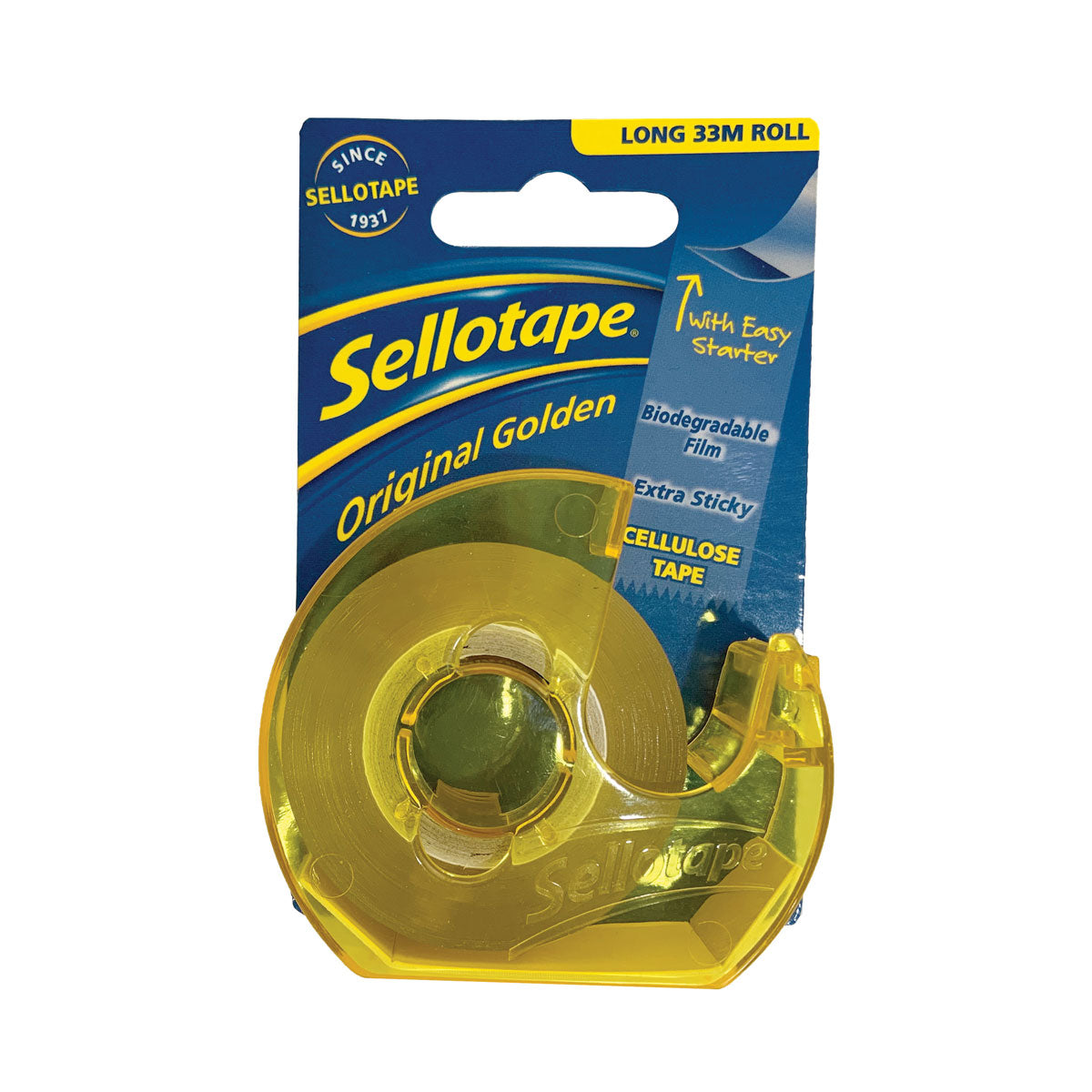Sellotape 3272 Cellulose Tape On Dispenser 18mmx33m 1 UNIT