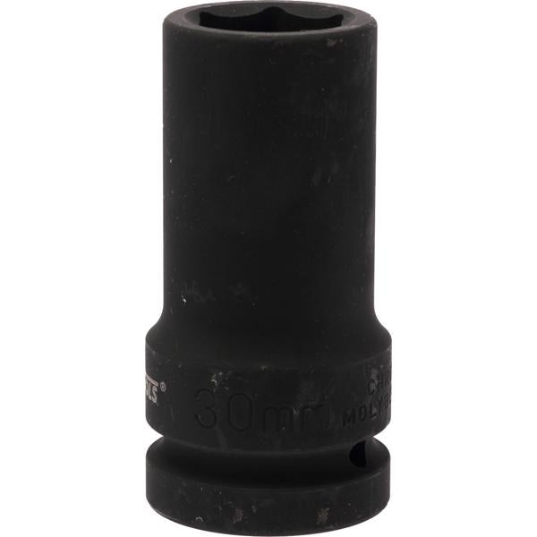 Teng 1In Dr. Thin Wall Deep Impact Socket 30Mm Din | Socketry - 1 Inch Drive-Hand Tools-Tool Factory