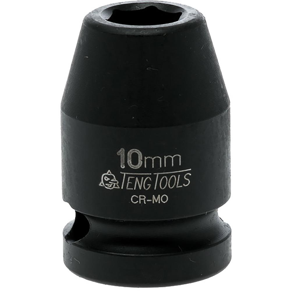 Teng 1/2In Dr. Impact Socket 10Mm Din | Socketry - 1/2 Inch Drive-Hand Tools-Tool Factory