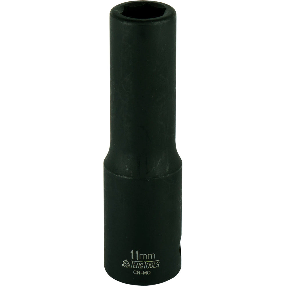 Teng 1/2in Dr. Deep Impact Socket 11mm ANSI