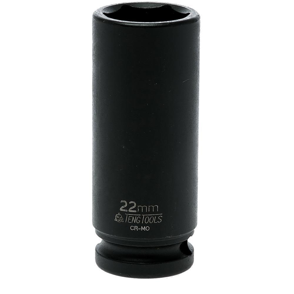 Teng 1/2In Dr. Deep Impact Socket 22Mm Din | Socketry - 1/2 Inch Drive-Hand Tools-Tool Factory