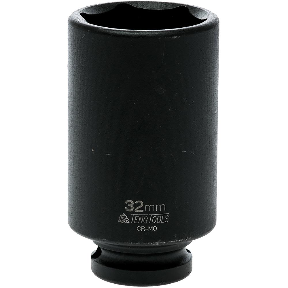 Teng 1/2In Dr. Deep Impact Socket 32Mm Din | Socketry - 1/2 Inch Drive-Hand Tools-Tool Factory
