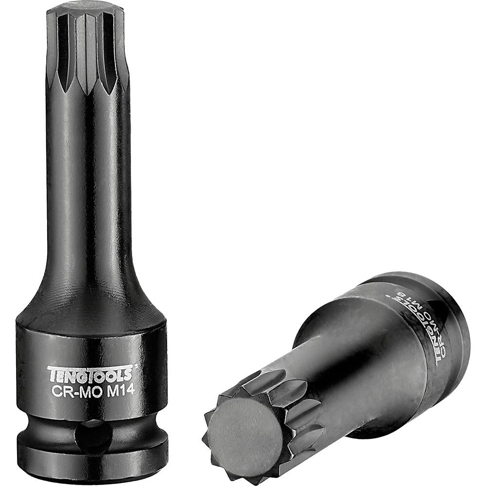 Teng 1/2In Dr. Impact Socket Xzn 14 X 78Mm | Accessories - Spline-Power Tools-Tool Factory
