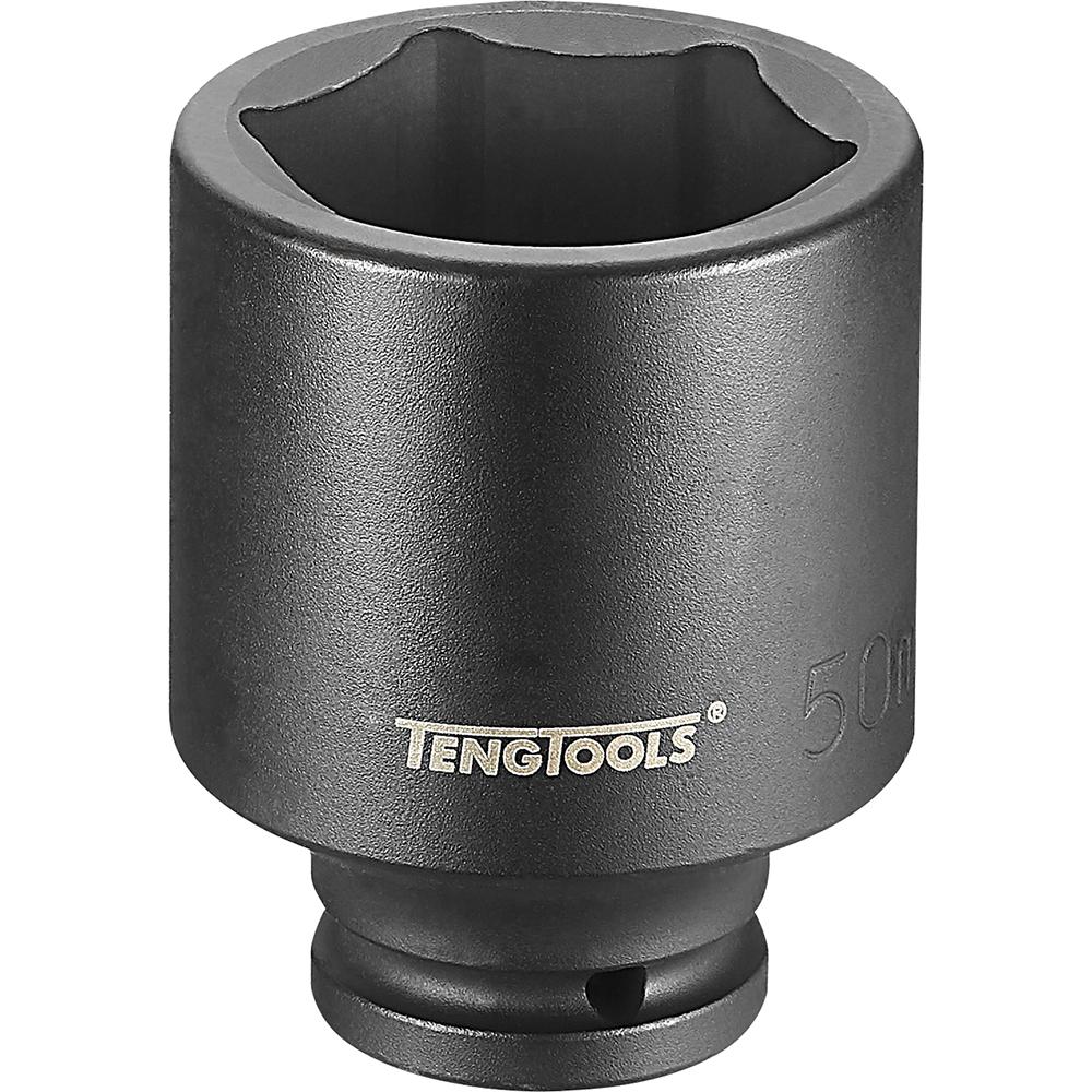 Teng 3/4In Dr. Deep Impact Socket 50Mm Din | Socketry - 3/4 Inch Drive-Hand Tools-Tool Factory