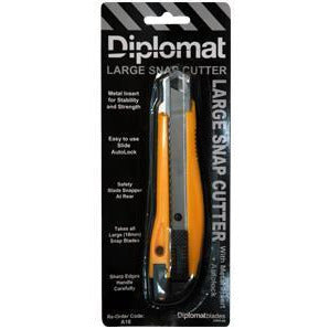 Diplomat Blu-Strike/Snap Cutter Lge M-I Was B16-Razor Blades & Knives-Tool Factory