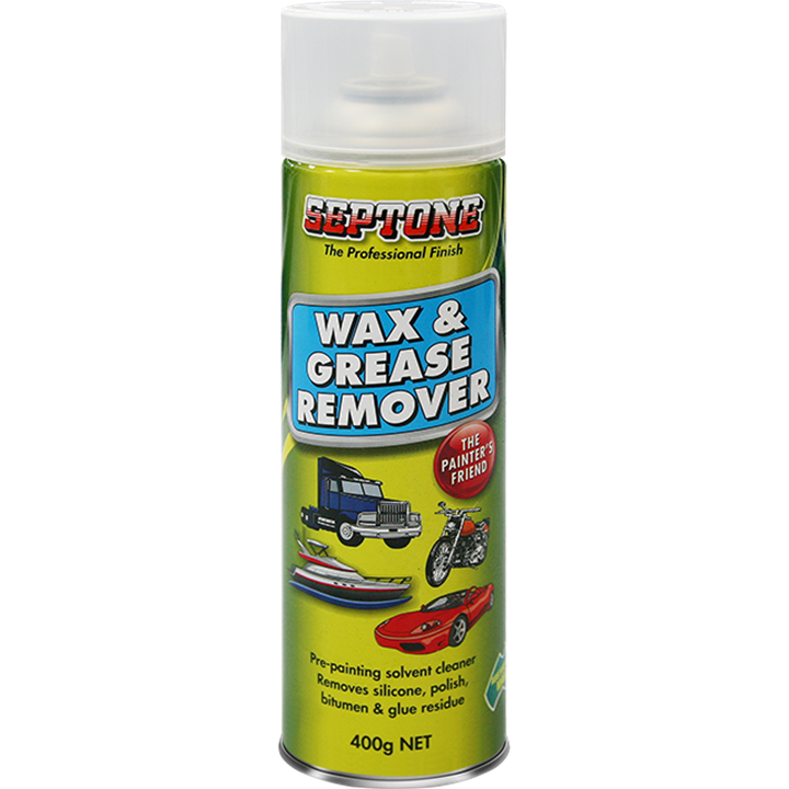 Septone Wax & Grease Remover Aerosol 400G-Paint Products-Tool Factory