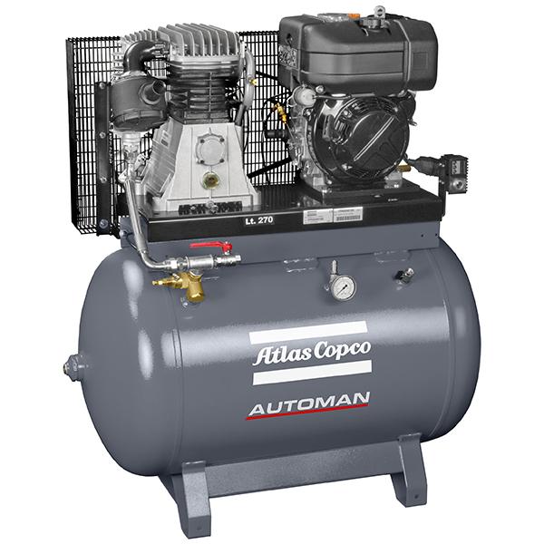 Atlas Copco Diesel 5.2Hp 21.9Cfm 270L Compressor | Compressors-Air Tools-Tool Factory