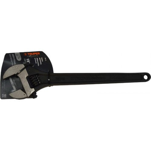 Truper Adjustable Wrench - Black Oxide 375mm