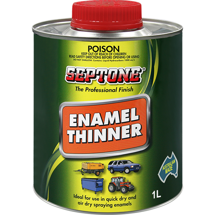 Septone Enamel Thinner 1L-Solvents / Thinners-Tool Factory