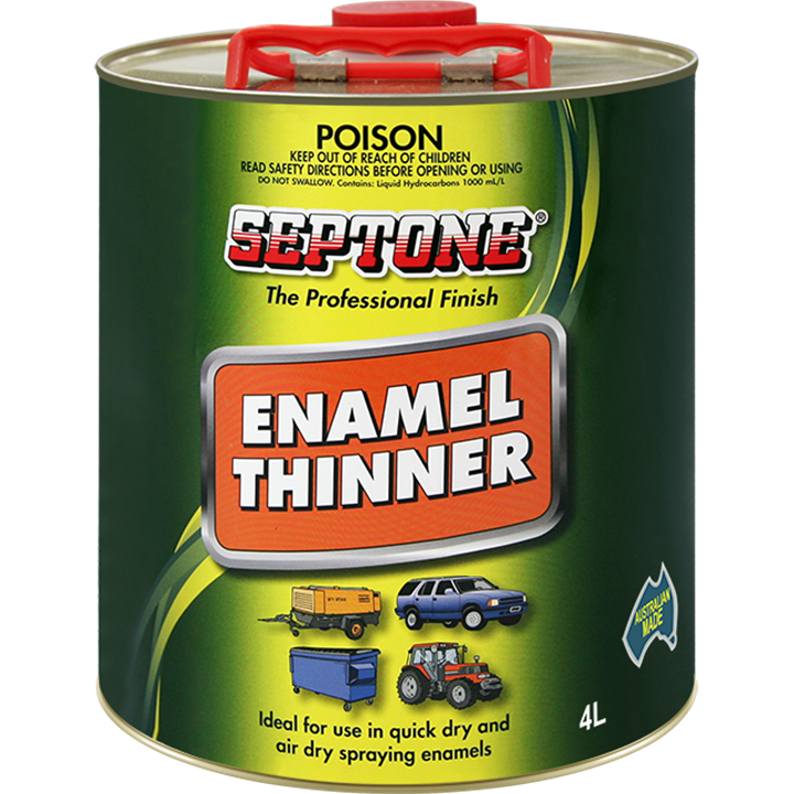 Septone Enamel Thinner 4L-Solvents / Thinners-Tool Factory