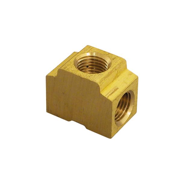 Champion 1/4In - 3 Way T Female Universal (1) | Brass Fittings - Three-Way 'T'-Fasteners-Tool Factory