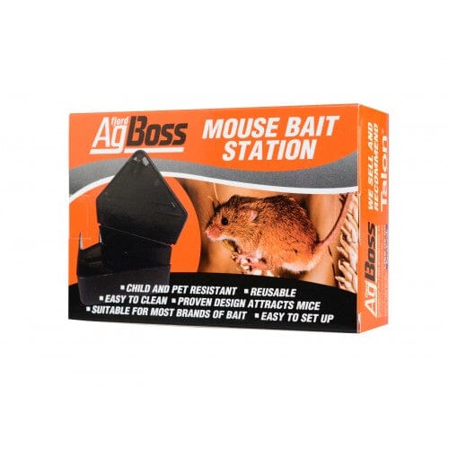 Ag Boss Mouse Bait Station - Corner Type