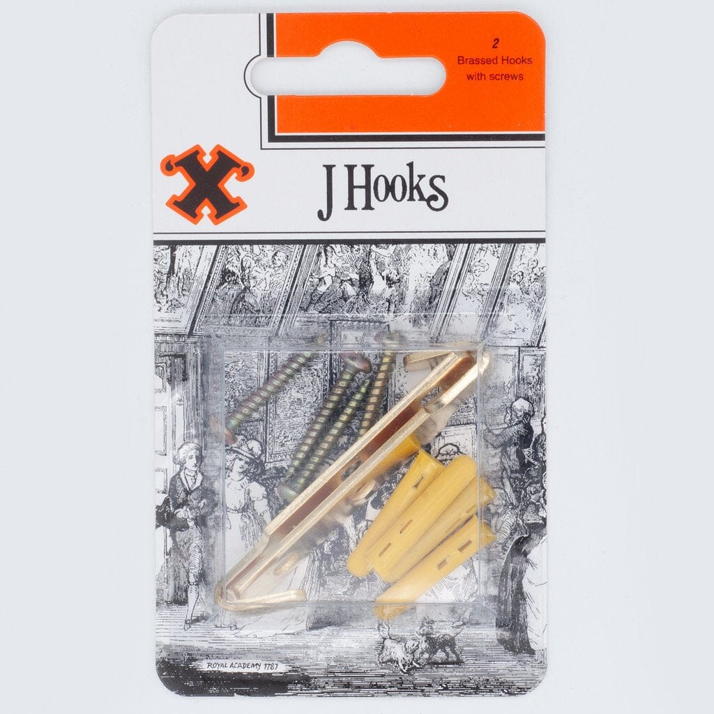 Bayonet X Picture J Hooks For Heavy Pictures - Blister Pack