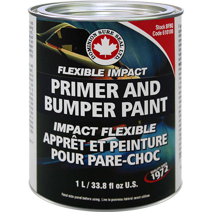 Dominion Flexible Bumper Paint 1 Ltr-Plastic & Bumper Repair Products-Tool Factory