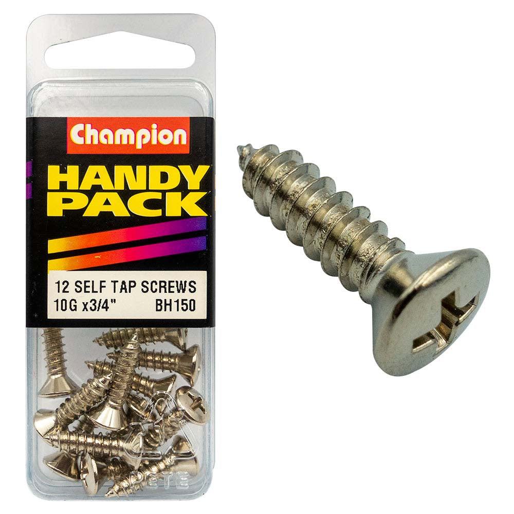 Champion 10G x 3/4in Self Tap Set Screw - Rsd HD