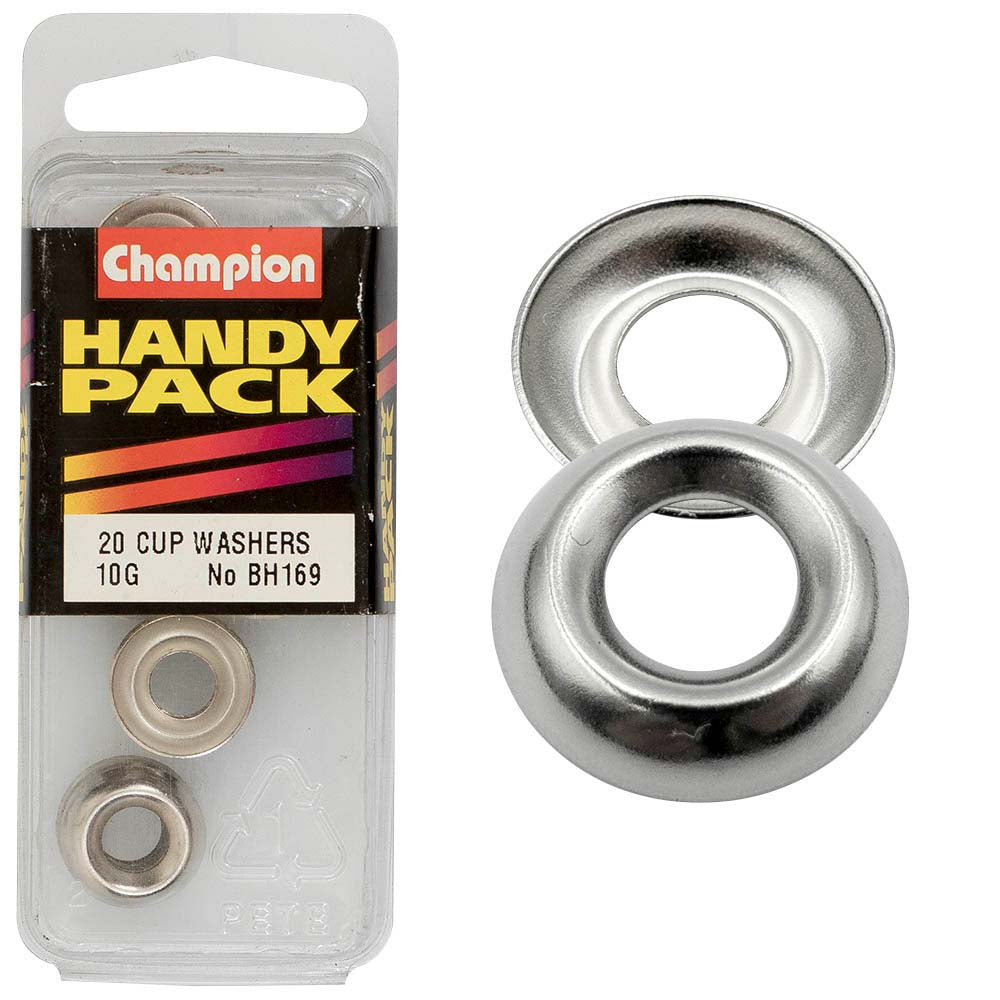 Champion 10G Set Screw Size - Cup Washer