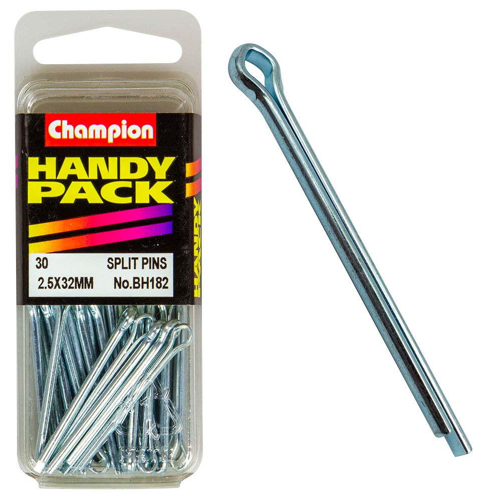 Champion 2.5 x 32mm Split (Cotter) Pin