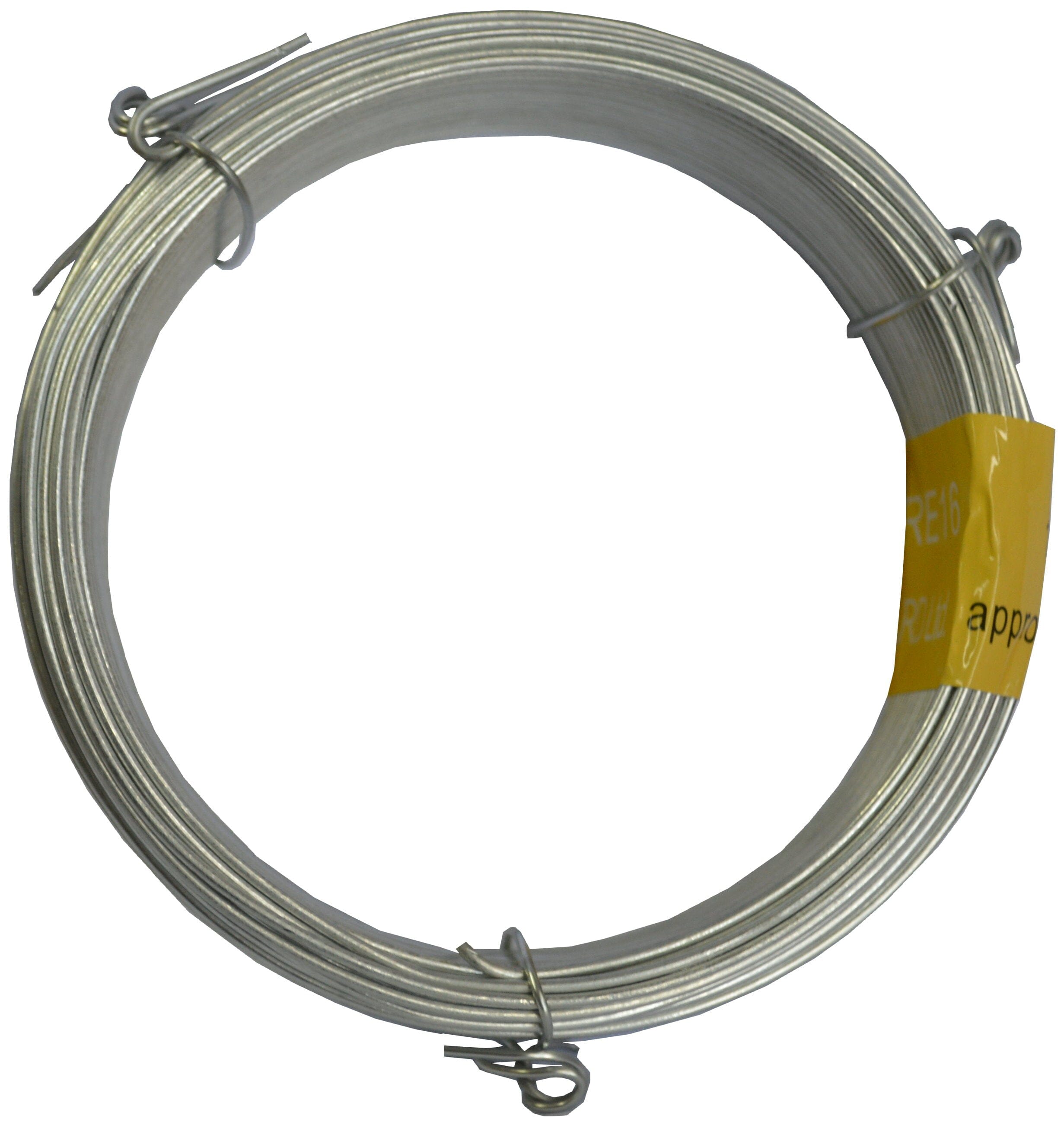 Xcel Binding Wire - Galvanised 500gm (32m) 1.6mm Yellow 16g