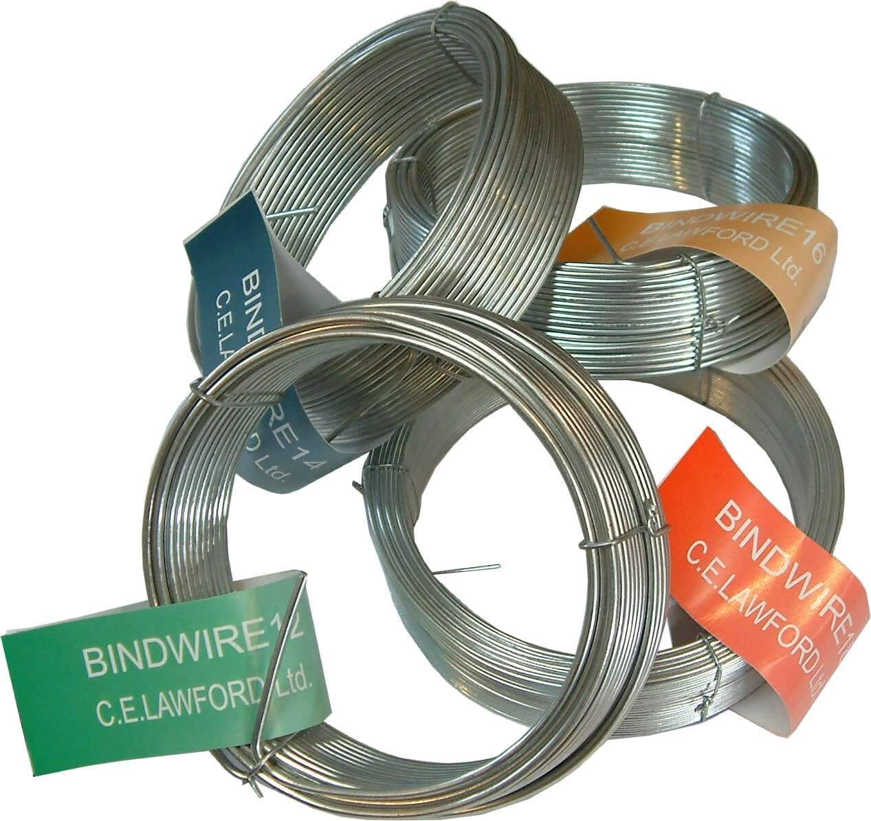 Xcel Binding Wire - Galvanised 500gm (56m) 1.25mm Red 18g