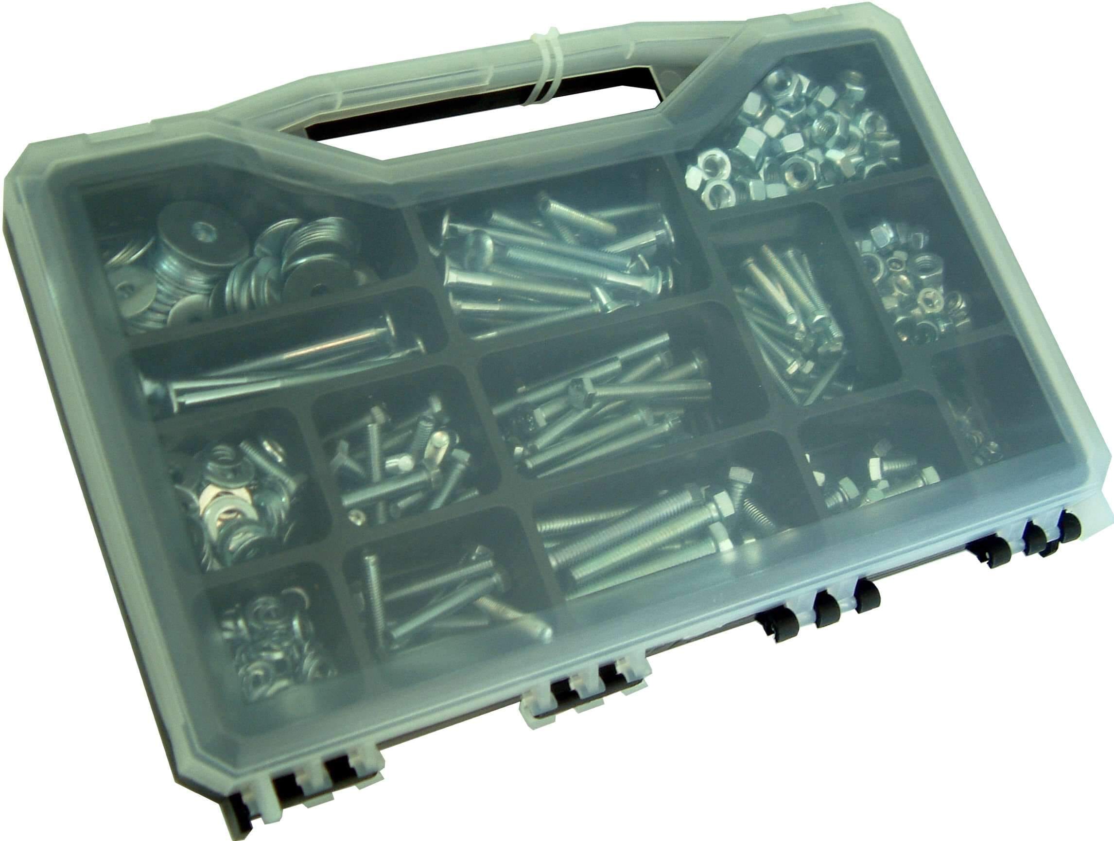 Xcel Bolt & Washer Assortment in Plastic Case 560-pce