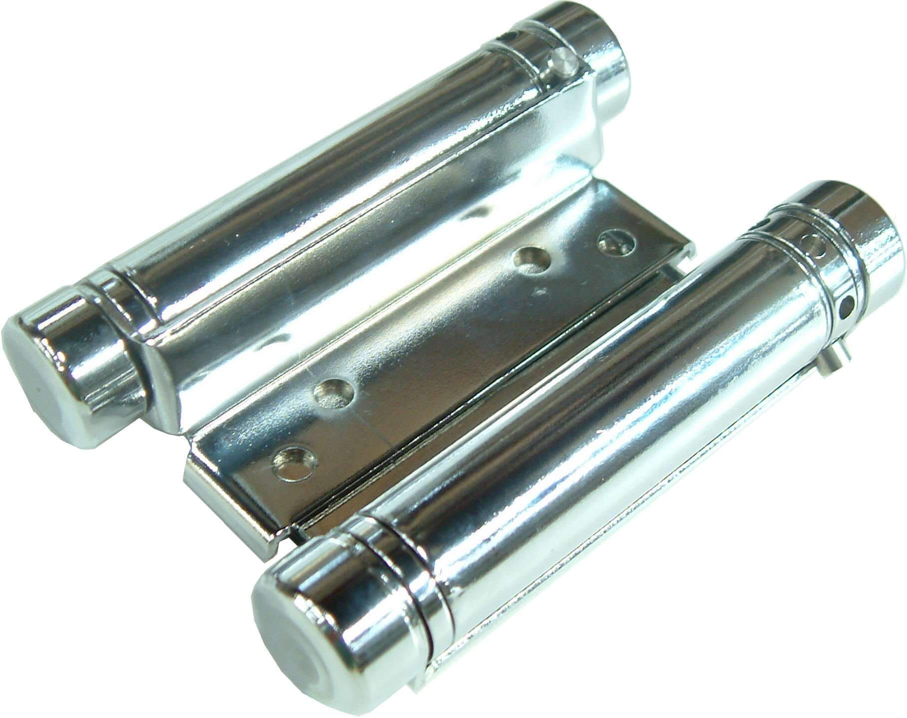 Schlage Bomber Hinges (1pair) - Double Acting Spring Hinge CP #401CP 100mm