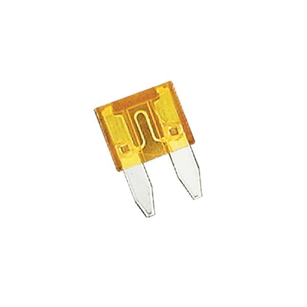 Champion 20Amp Mini Blade Fuse (Yellow) -15Pk | Auto Fuses - Mini Blade-Automotive & Electrical Accessories-Tool Factory