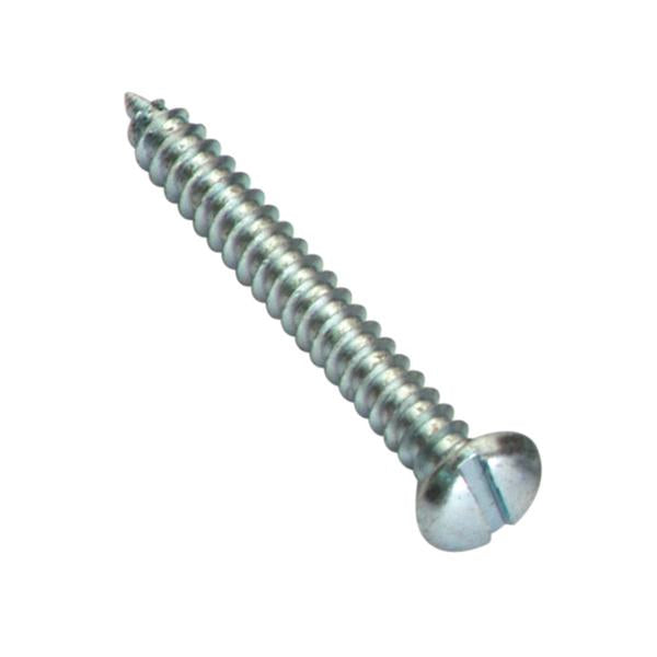 Champion 8G X 1/2In S/Tapping Screw Pan Head Slot -100Pk | Replacement Packs - Slotted-Fasteners-Tool Factory