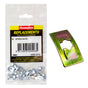Champion 1/8in Dia. x 1/2in x 5/16in Push-On Speed Nut -50pk