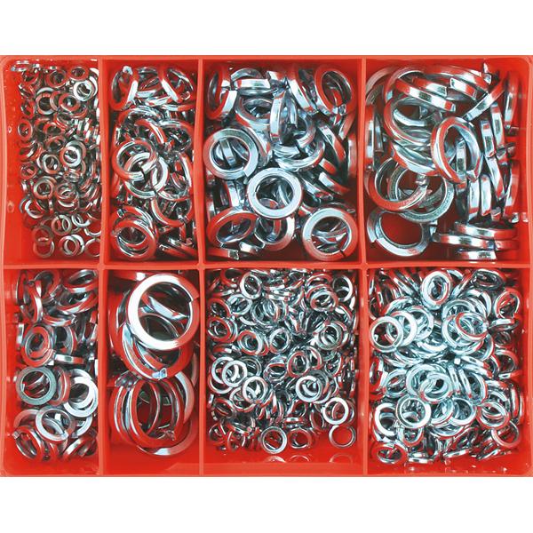 Champion 895Pc Square Section Spring Washer Assortment | Assortments - Washers-Fasteners-Tool Factory