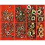 Champion 140Pc Metric Flange Nut Assortment | Assortments - Bolts, Set Screws & Nuts-Fasteners-Tool Factory
