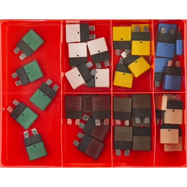 35Pc Af Circuit Breaker Blade Fuse Assortment | Assortments - Fuses-Fasteners-Tool Factory