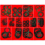 Champion 115Pc O-Ring Assortment - Imperial - 70Shore | Assortments - O-Rings-Fasteners-Tool Factory